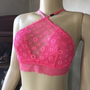 Victoria's Secret Lace Pink Bralette
